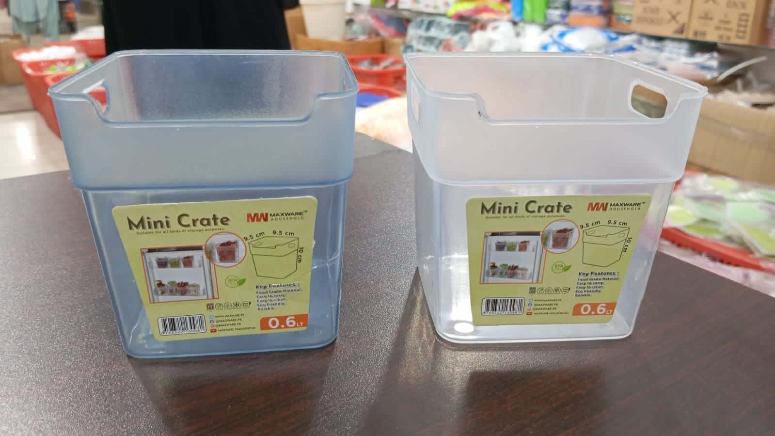 4-Piece Fridge Storage Organizer Set – Mini Food Containers with 0.6L Capacity Each